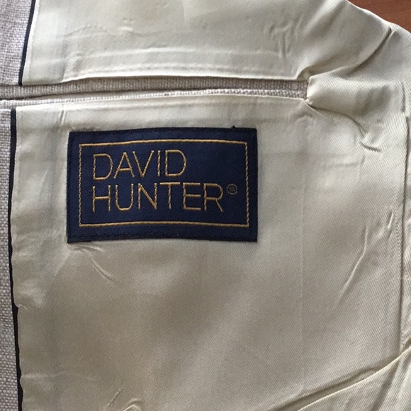 David Hunter Beige Linen Sportcoat - Picture 8 of 8